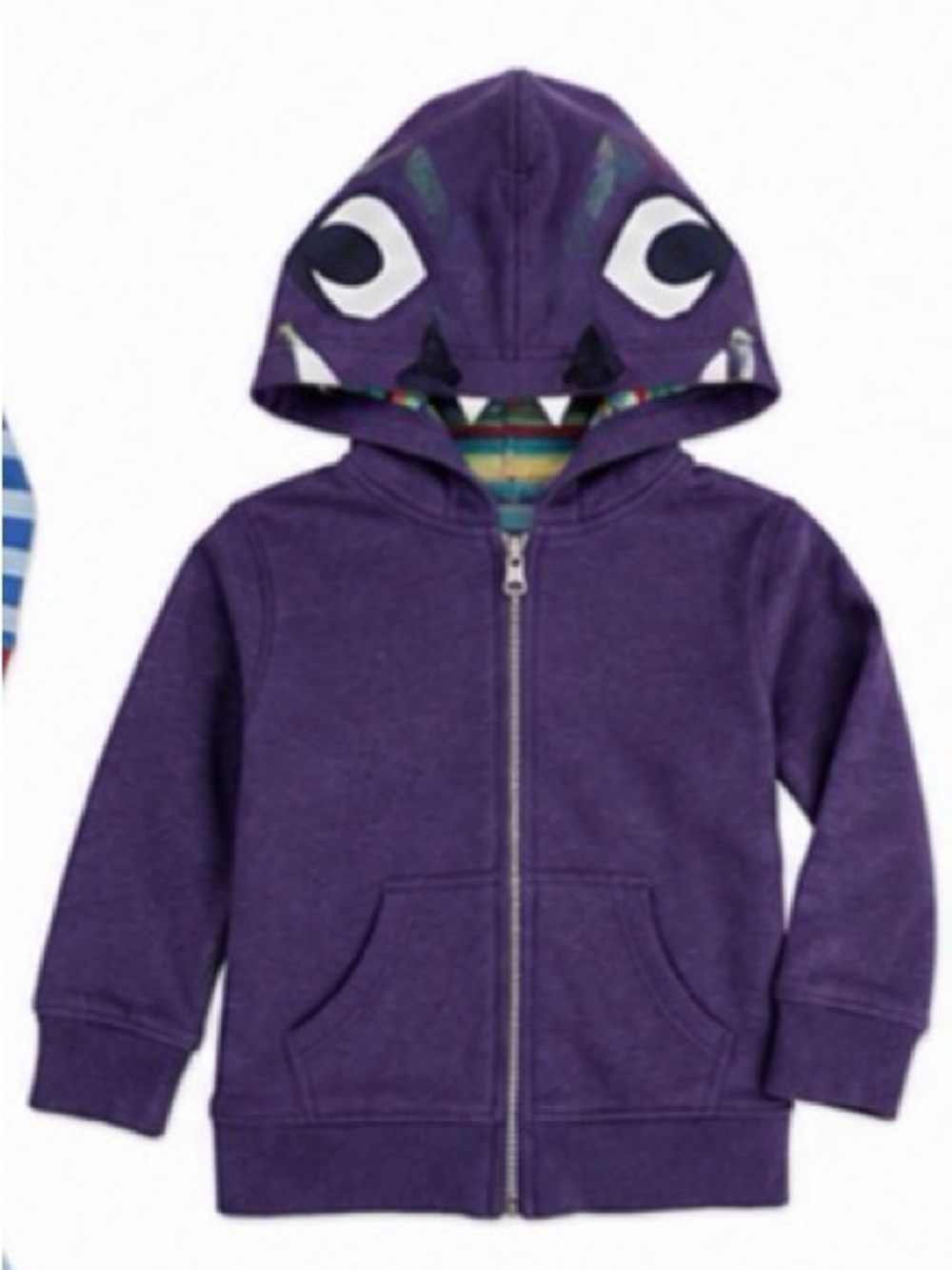 Tea Collection Dragon Head Hoodie 12-18 months navy